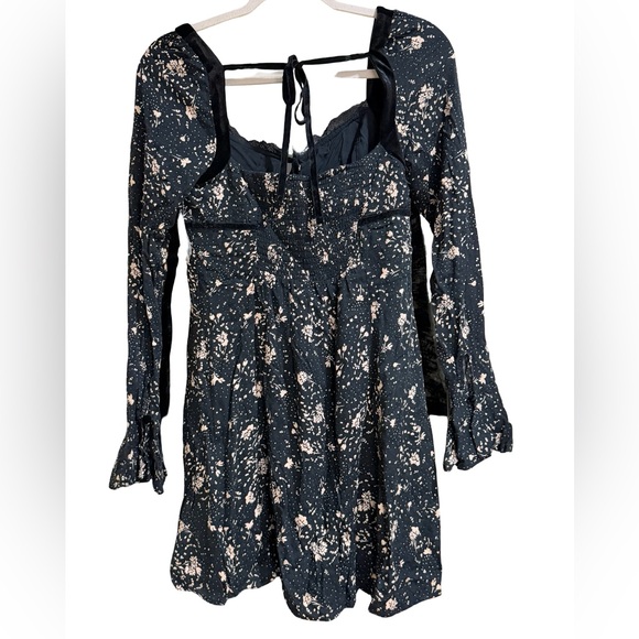 ✨ NWT Free People Tess Floral Print Mini Dress Boho Style Size S - Picture 15 of 16